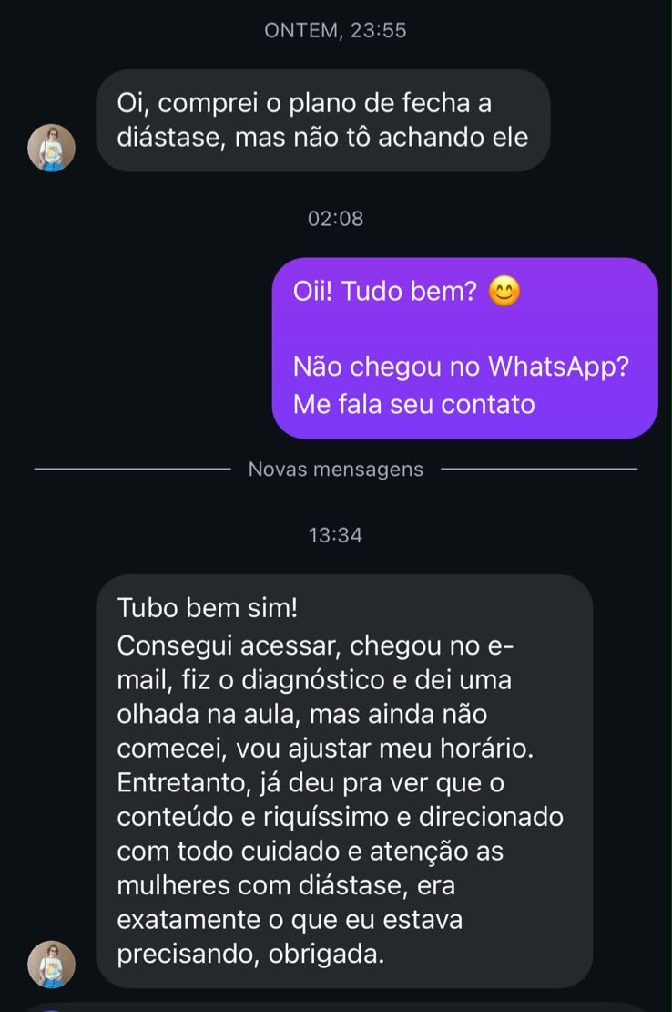 Depoimento Camila